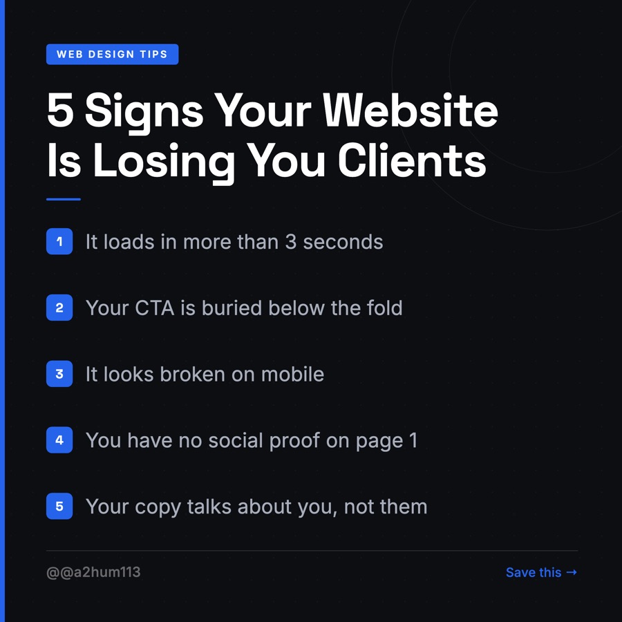 Listicle tips post